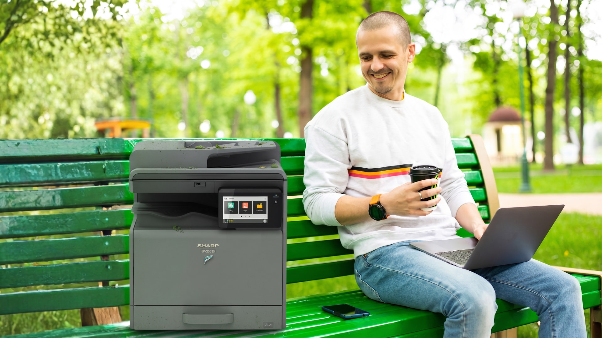 Sharp BP-22C25 A3 Renkli Fotokopi Makinesi kampanya görseli